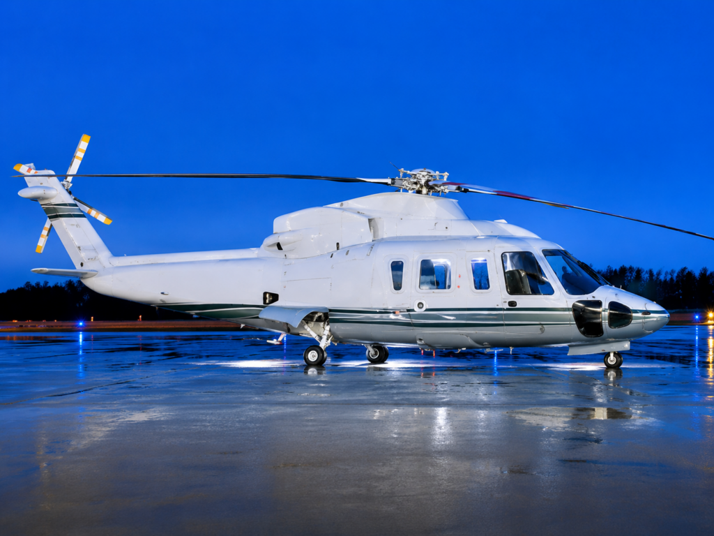 Sikorsky S-76C Helicopter complete Interior Refurbishment
